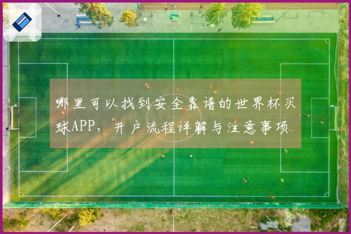 哪里可以找到安全靠谱的世界杯买球APP，开户流程详解与注意事项